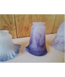 TULIPE EN PATE DE VERRE SIGNÉE NOVERD