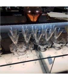 LOT VERRE BELGUIM 14PIECES 