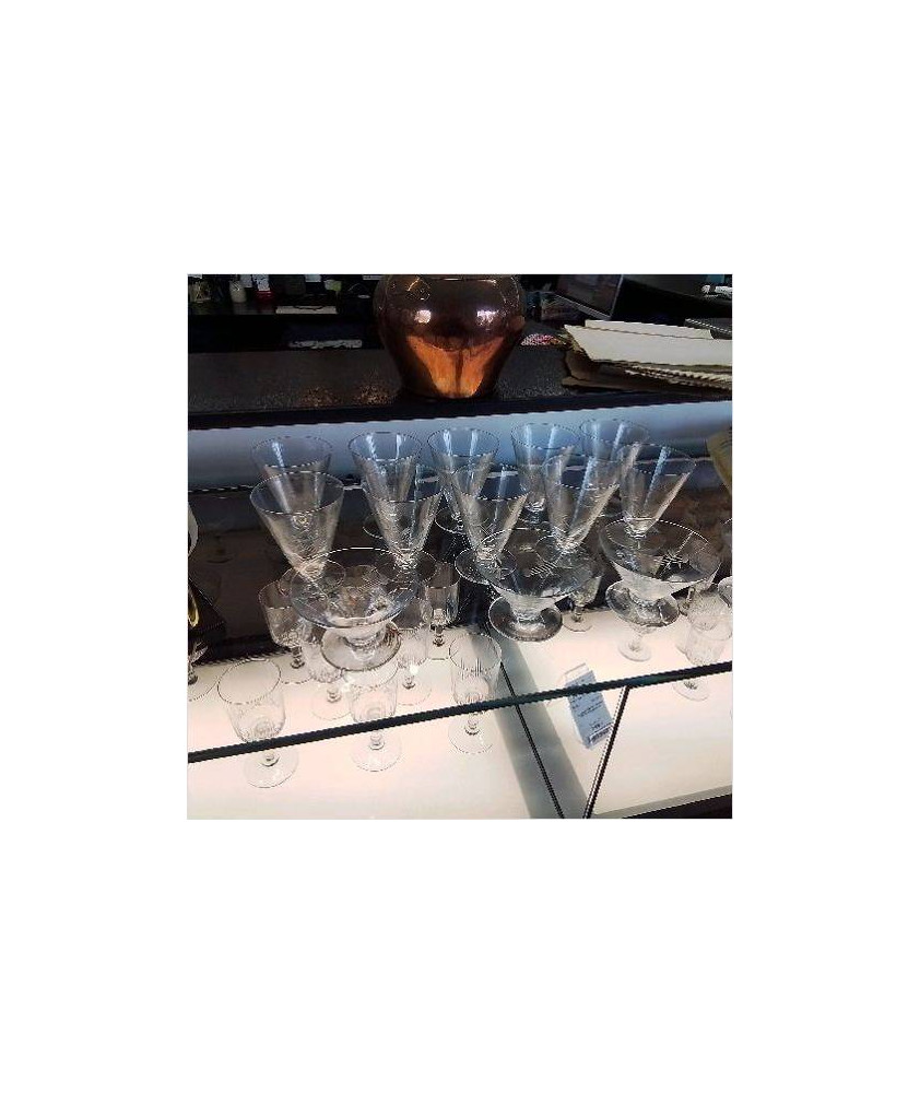 LOT VERRE BELGUIM 14PIECES 