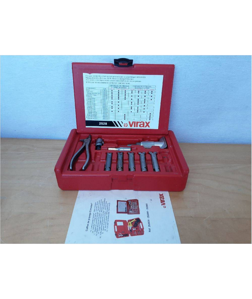 COFFRET PIQUAGE EXTRUDAX VIRAX 2528 COFFRET PIQUAGE EXTRUDAX VIRAX 2528