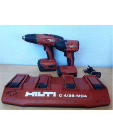 ENSEMBLE HILTI SID 22-A + SF 22-A 1+ CHARGEUR SEQUENTIEL C 4/36-MC4