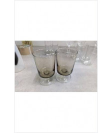 VERRES MARRON X2