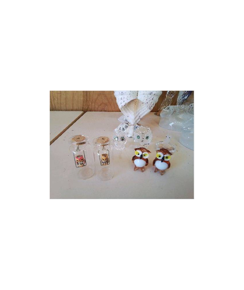 DUO MINI CHOUETTE EN VERRE 