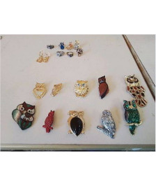 CHOUETTE BROCHE 