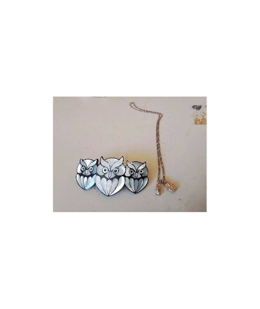 CHOUETTE BIJOUX FANTAISIE 