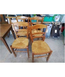 CHAISE PAILLÉE 