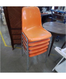 CHAISE ORANGE 