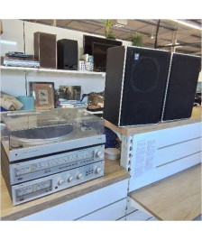 CHAINE HIFI RADIOLA + ENCEINTES 