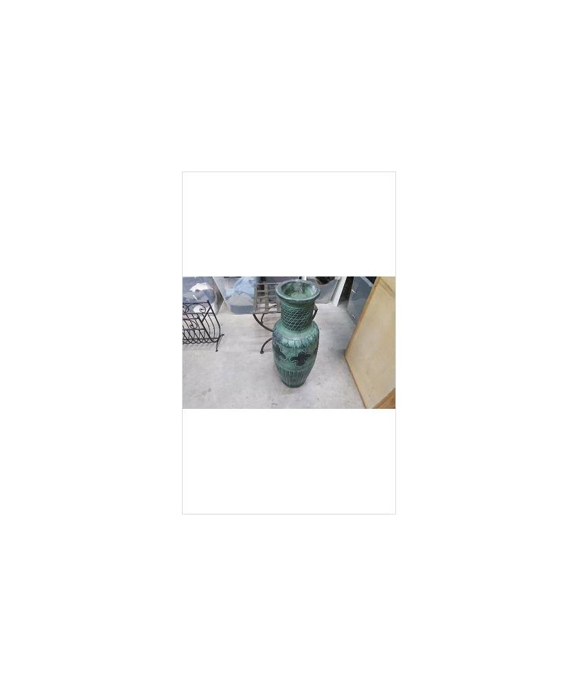 VASE HAUT VERT