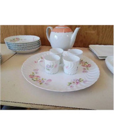 PLAT DE SERVICE DECOR THARAUD LIMOGES