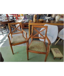 FAUTEUIL STYLE IMITATION DIRECTOIRE 