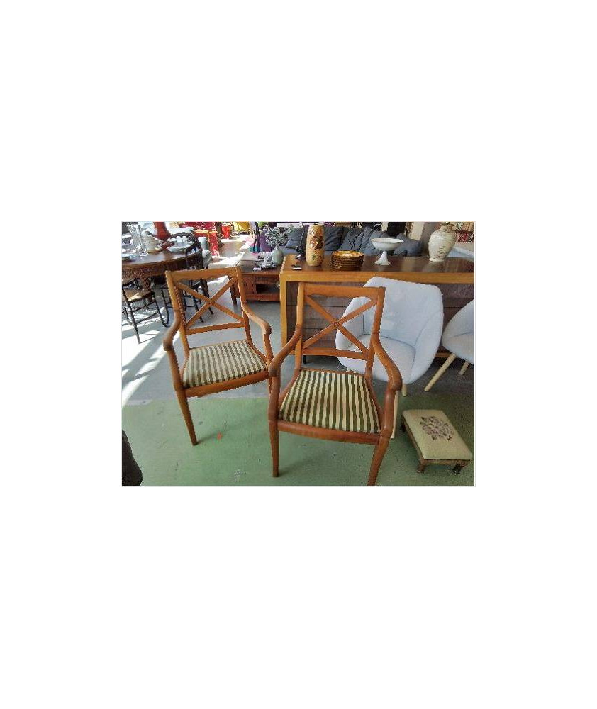FAUTEUIL STYLE IMITATION DIRECTOIRE 
