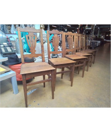 CHAISES LOT DE 6