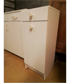 BAC A LINGE BLANC