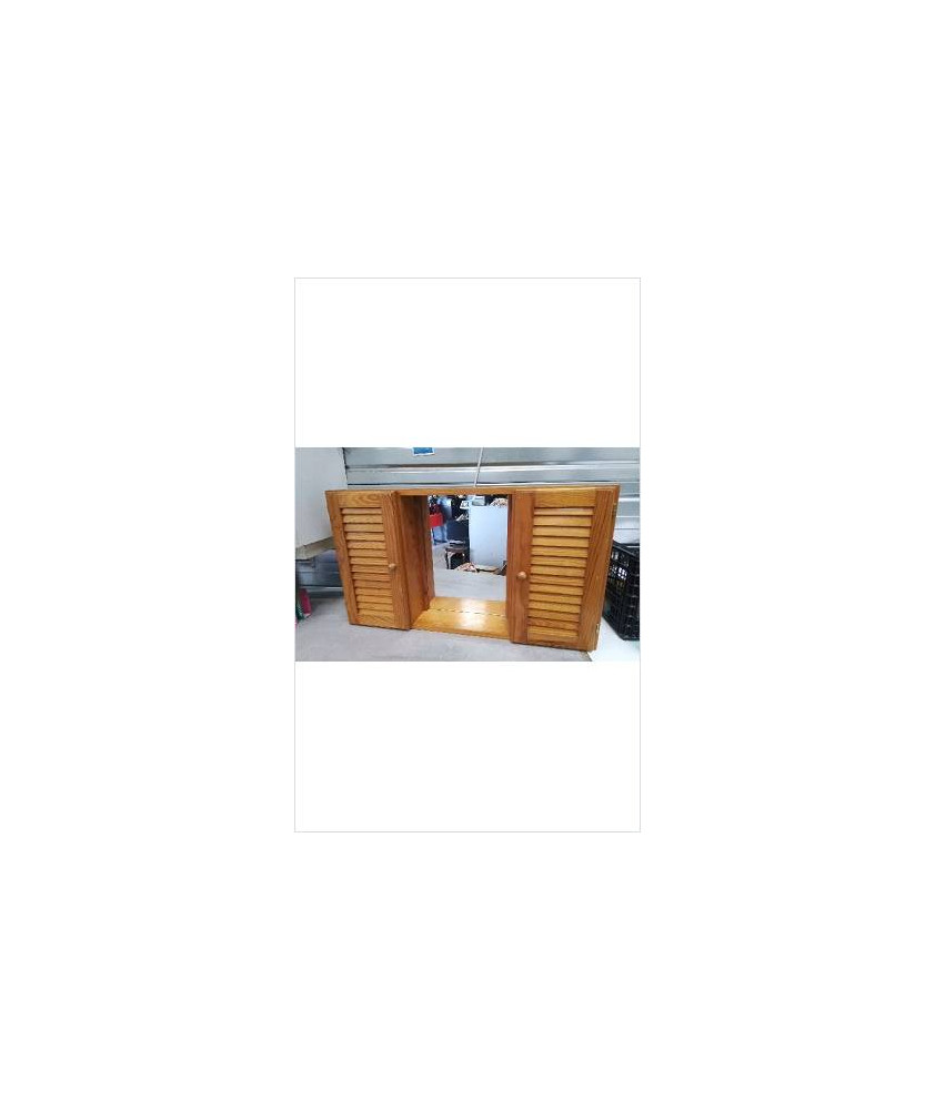 ARMOIRE SDB EN PIN A SUSPENDRE 