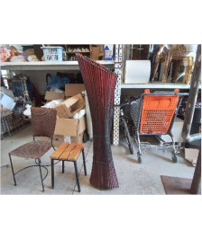 LAMPE DE SALON BAMBOU RELOUKER 