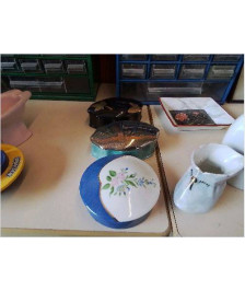 BOITE EN PORCELAINE 