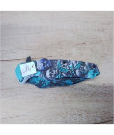 COUTEAU BLEU TETE DE MORT