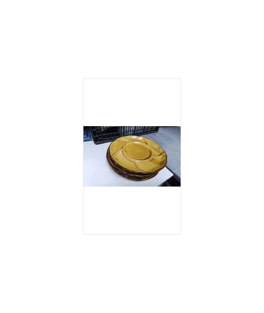 ASSIETTES A FONDUE X4