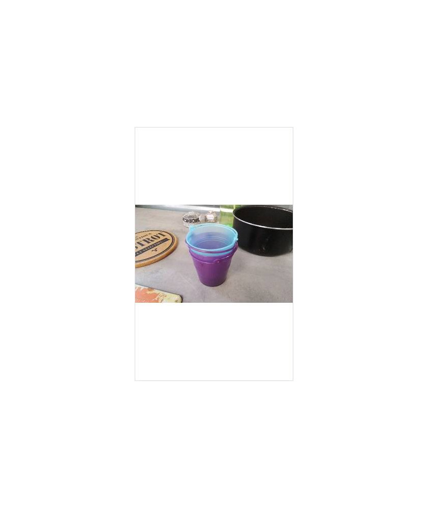 MINI SEAUX PLASTIQUES X3 