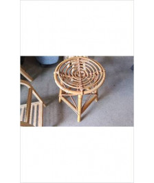 TABOURET ROTIN