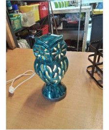 LAMPE CÉRAMIQUE A LA CHOUETTE GRIMAUD