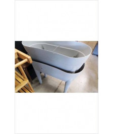 JARDINIERE PLASTIQUE SUR PIED