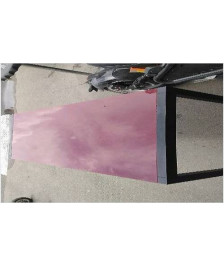 TABLE RECTANGLE DESSUS VERRE 90 X160 