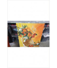 TOILE PEINTE BOUQUET GM