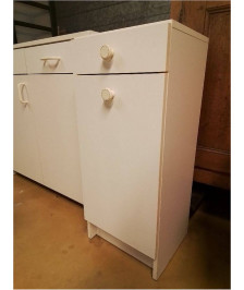 BAC A LINGE BLANC
