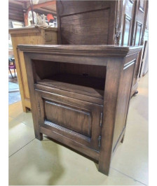 MEUBLE TV CHENE 1 PORTE
