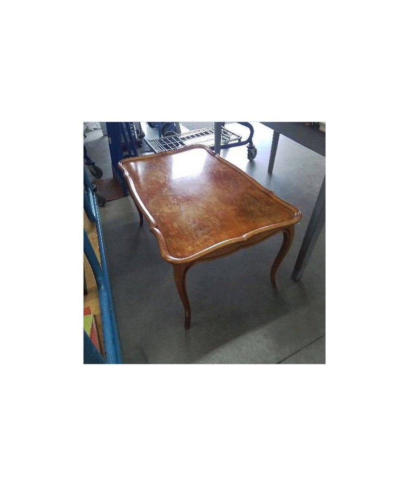 TABLE BASSE PIEDS GALBÉS 