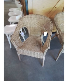 FAUTEUIL ROTIN ET VANNERIE 