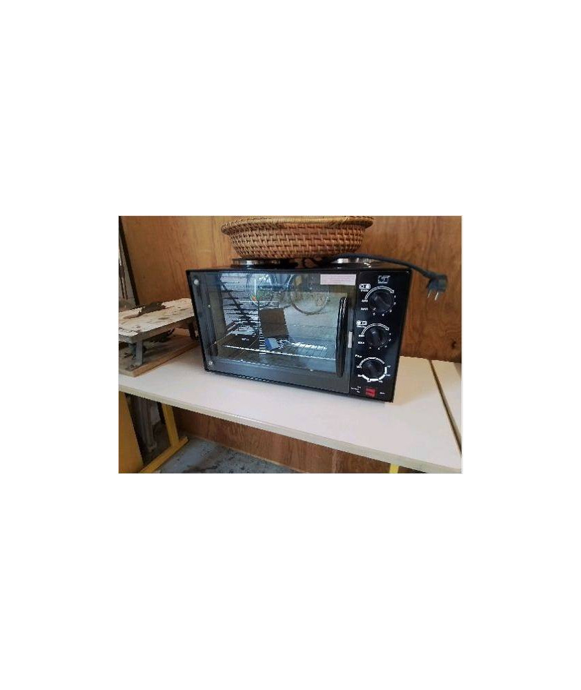 COMBINE PLAQUES ELECTRIQUE ET MINI FOUR GRILL