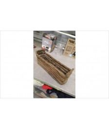 CORBEILLE TRESSE RECT PM 