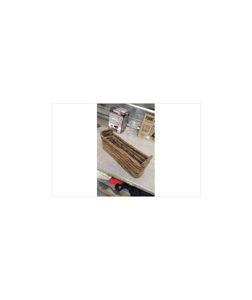 CORBEILLE TRESSE RECT PM 