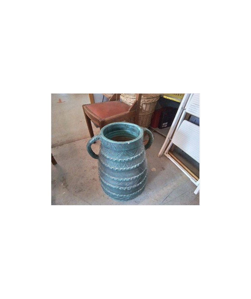 GRAND VASE GRIS 