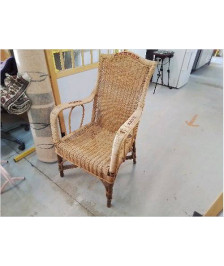 FAUTEUIL EN ROTIN