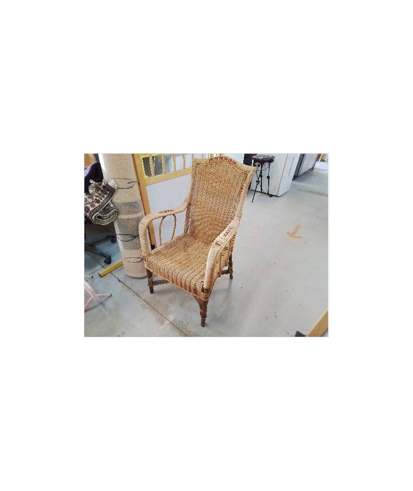FAUTEUIL EN ROTIN