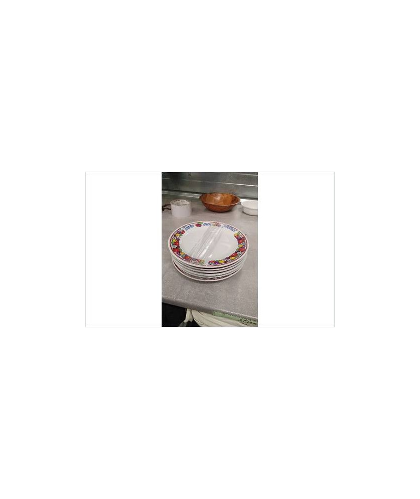 ASSIETTES TARTE 