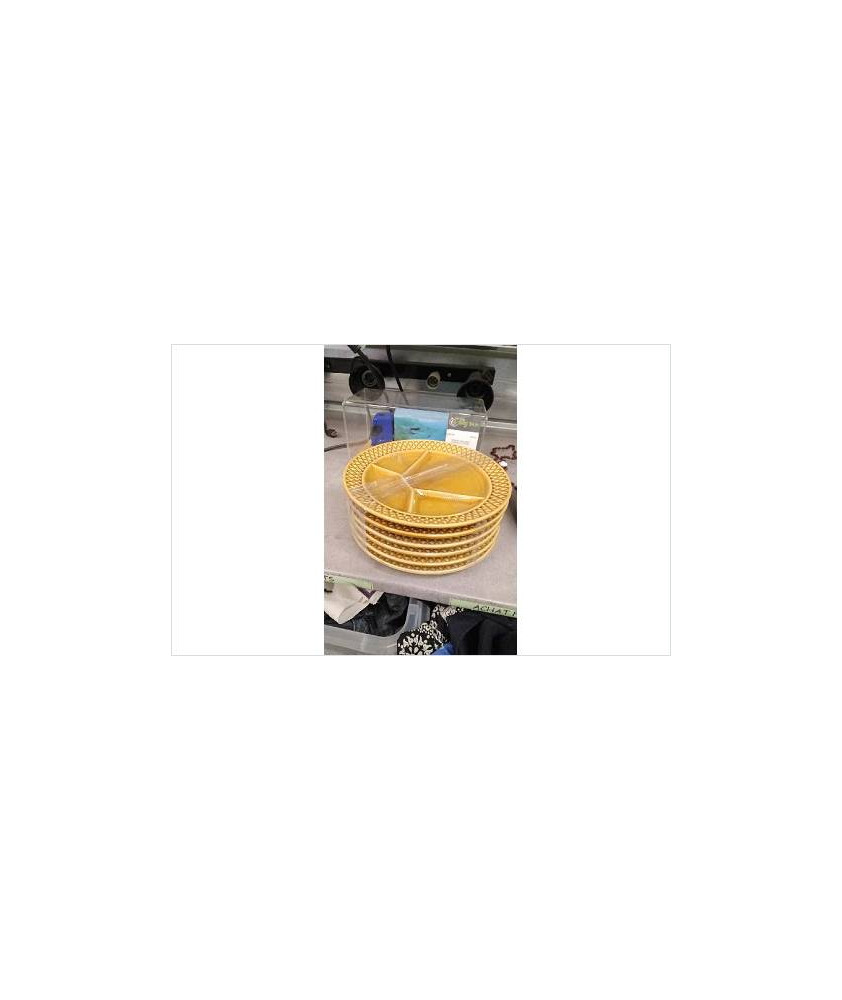 ASSIETTES A FONDUE X6 