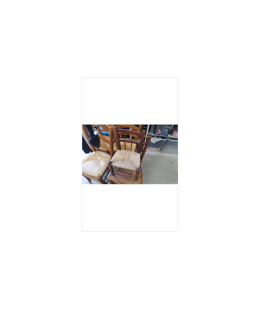 CHAISE PAILLEE ENFANT 