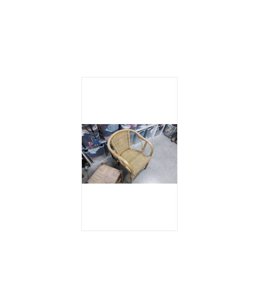 FAUTEUIL ROTIN