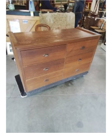 MEUBLE DE METIER BOIS 6 TIROIRS XXE
