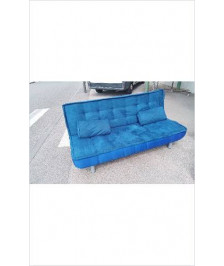 BANQUETTE CLIC CLAC BLEUE / EN L’ETAT 