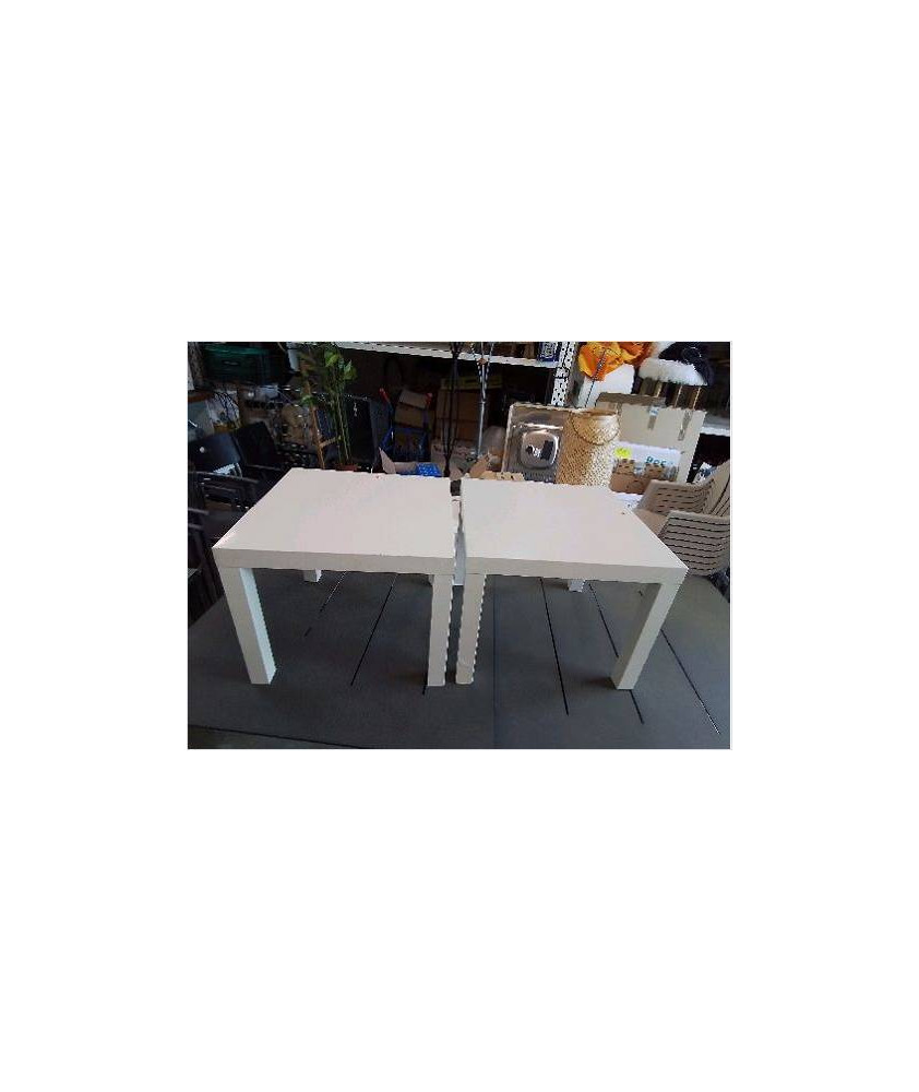 TABLE BASSE BLANCHE LAQUÉ 