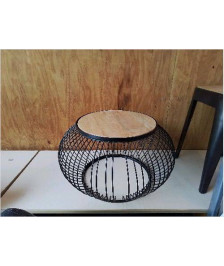 TABLE BASSE OVALE 