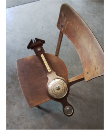 BAROMÈTRE THERMOMÈTRE BOIS