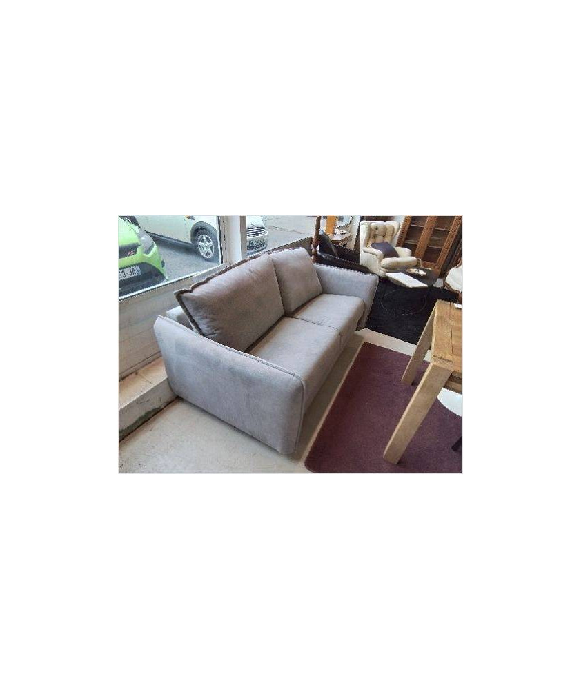 CANAPE CONVERTIBLE GRIS