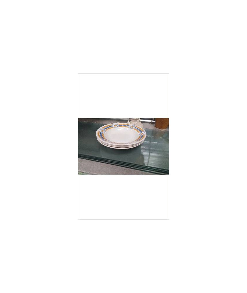 ASSIETTES CREUSES X4